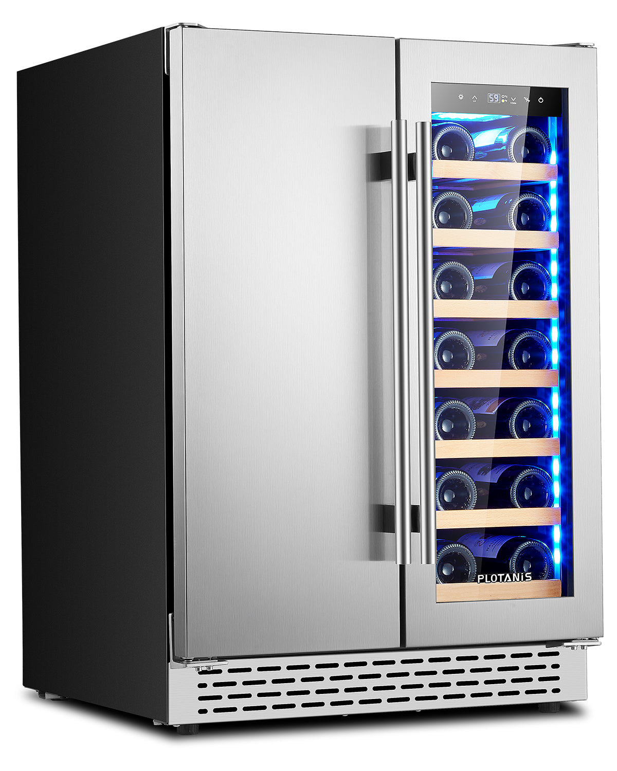 Plotanis-24-inch-dual-zone-wine-and-beverage-fridge