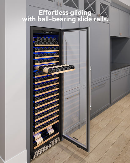 Plotanis-Tall-Wine-Fridge-effortless-gliding-with-ball-bearing-slide-raqils