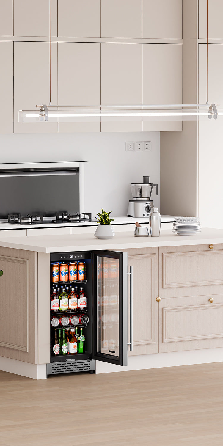 Plotanis 15 inch beverage fridge cooler refrigerator lookbook-11