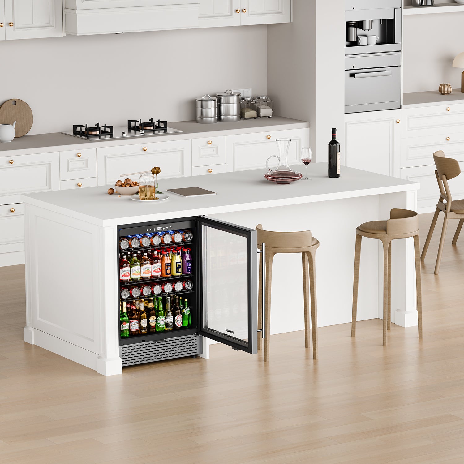 Plotanis 24 inch beverage fridge cooler refrigerator lookbook-10