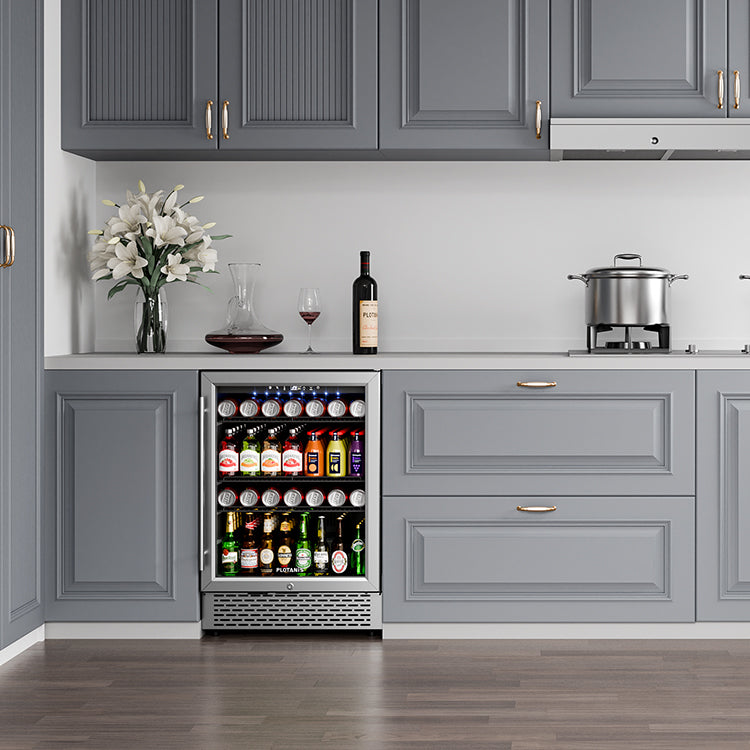 Plotanis 24 inch beverage fridge cooler refrigerator lookbook-14